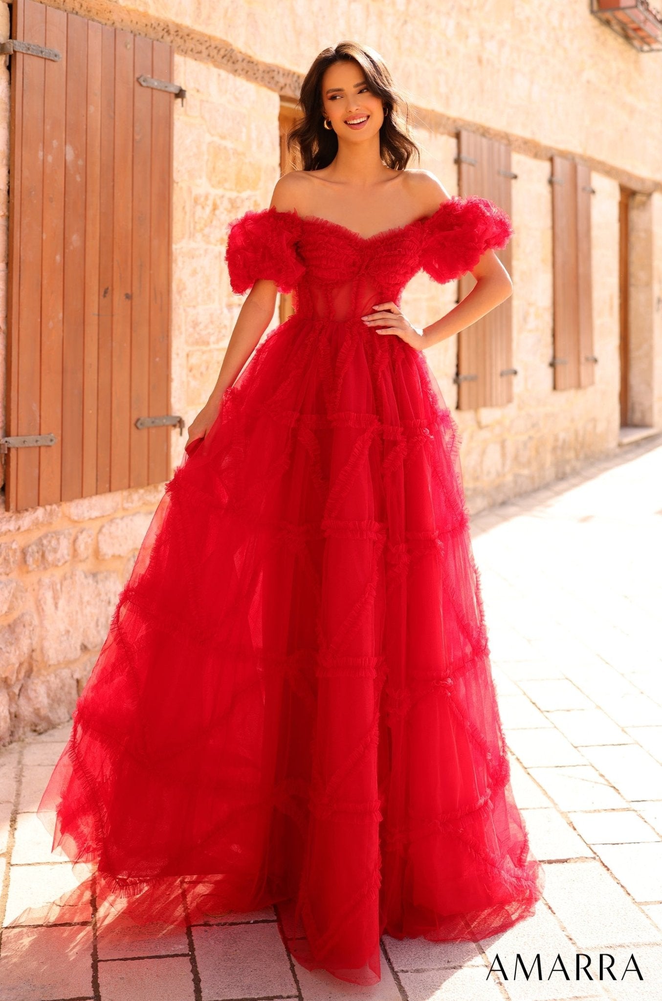Long Red Prom Dresses 2027 | Amarra Red Dresses for Prom – AMARRA