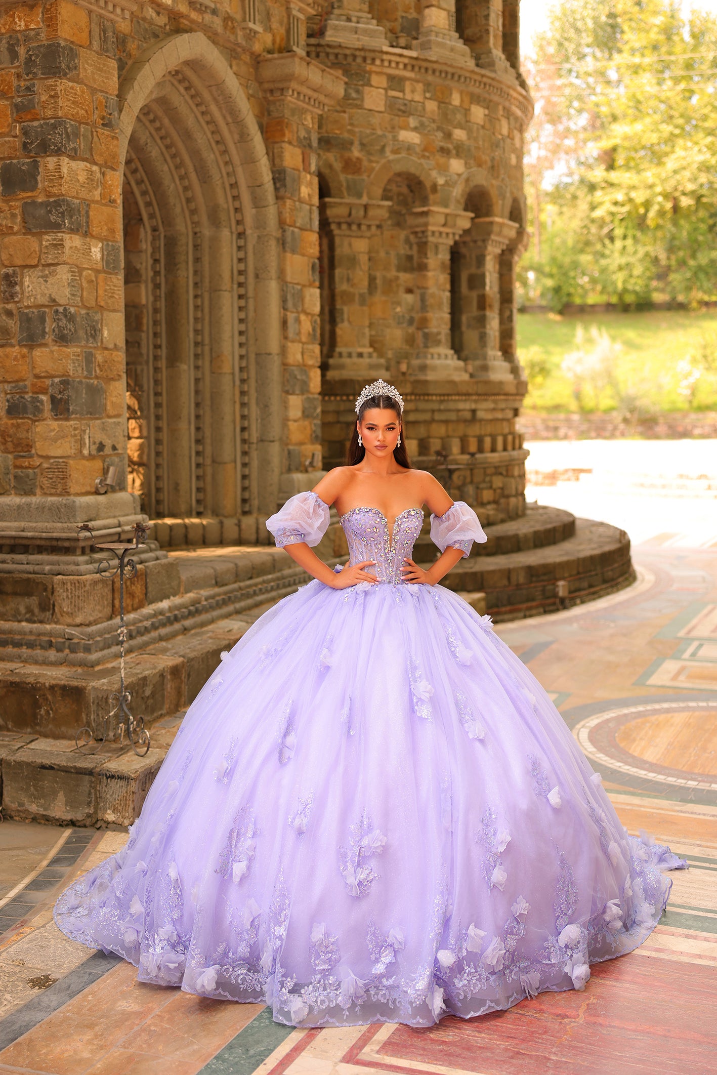 purple gown dress STYLE 54234