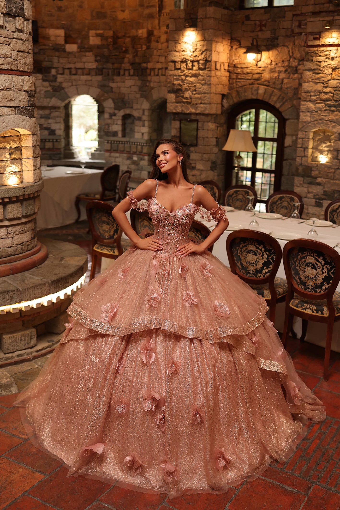 STYLE 54244 - Rose Gold / 16