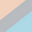Nude/Silver/Light Blue