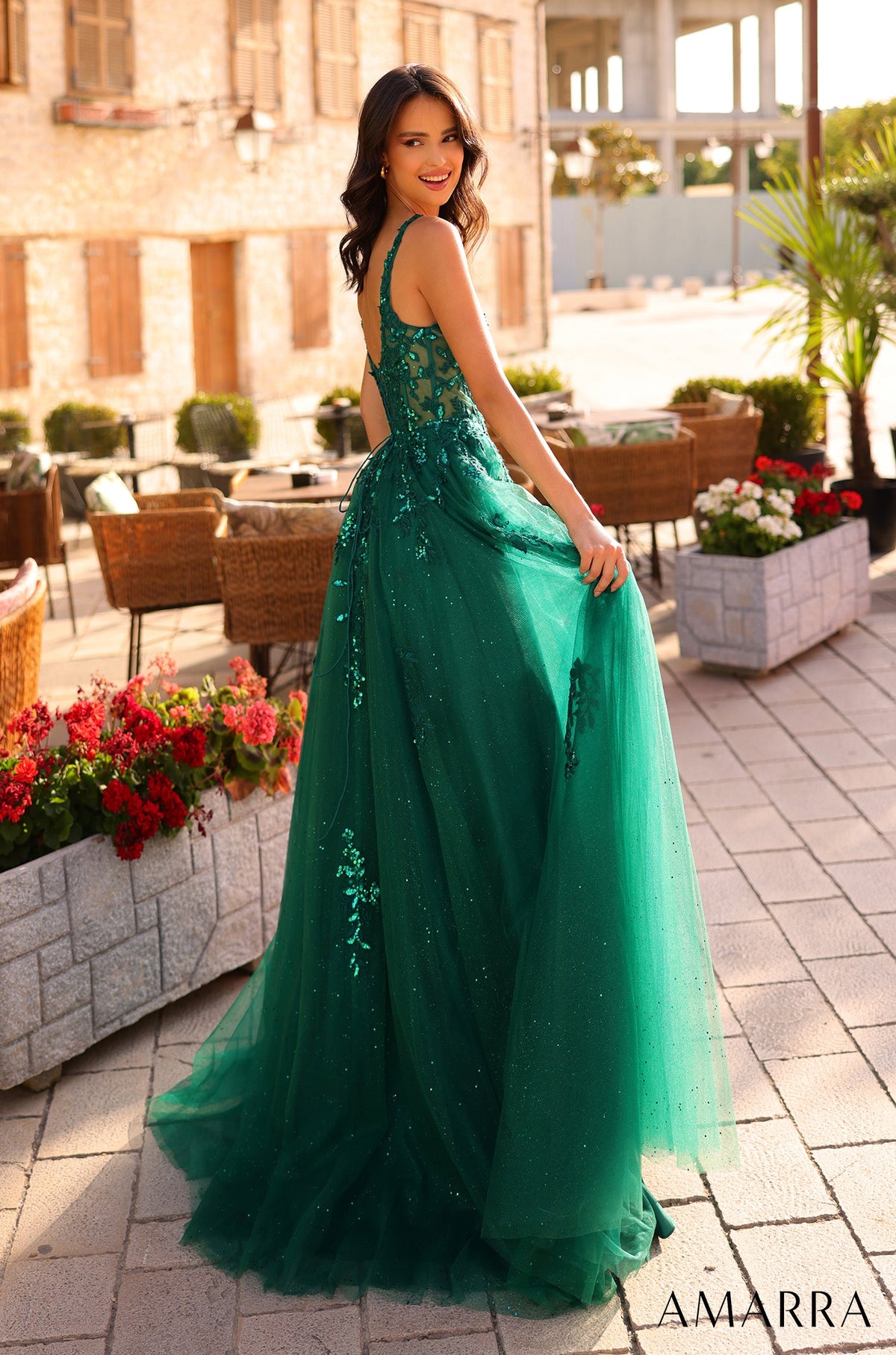 Peacock Green Designer Gown – Iraivi - Wedding and Party wear